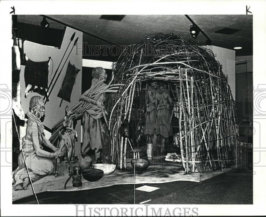 1985 Press Photo Cleveland Museum of Natural History Tribal Art - cva88415 - Historic Images