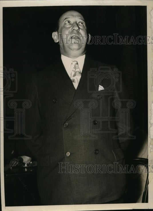 1939 Press Photo Dr Morris Fishbein editor American Medical Journal in FC - Historic Images