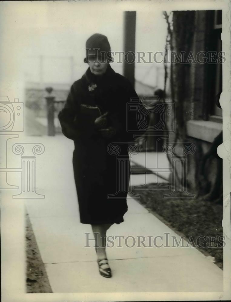 1929 Press Photo Mrs.Margaret Gray visither doomed son in sing sing death House - Historic Images