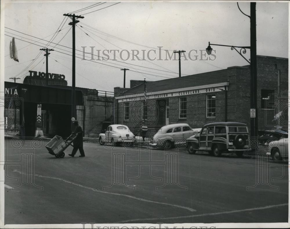 1950 Press Photo Postal Substation, Chester Ave near E.55th St  - cva94190 - Historic Images