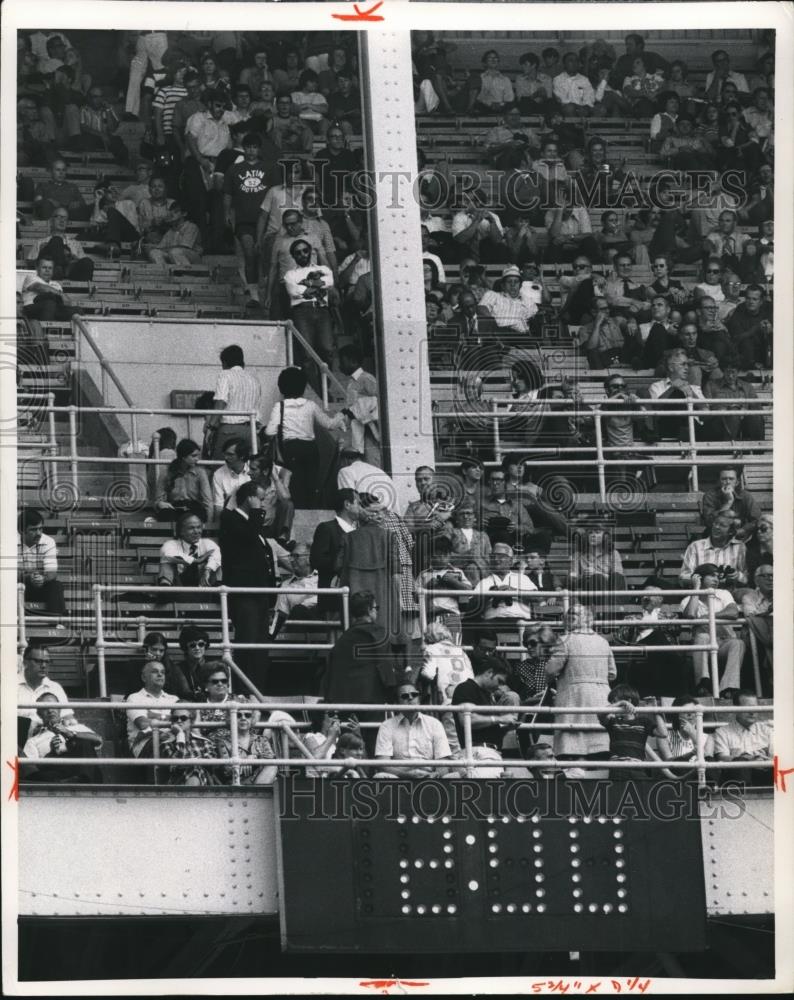 1972 Press Photo Browns-Packers at Stadium - cva92709 - Historic Images