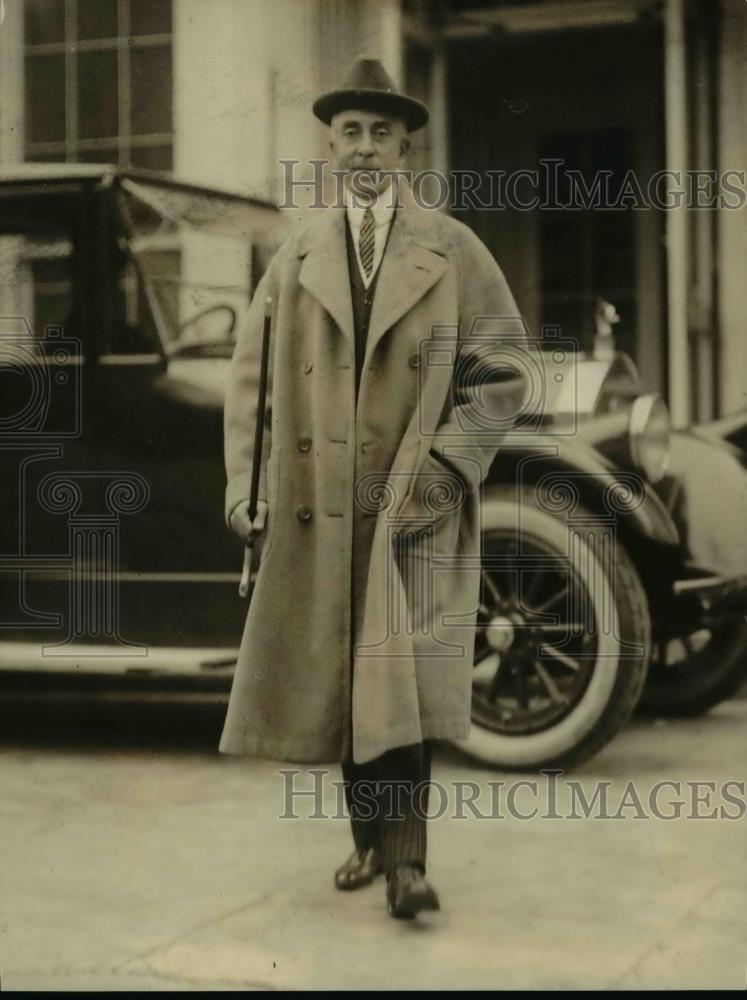 1924 Press Photo C.Bascom Slemp, Sec. to the Pres. Coolidge at the White House. - Historic Images