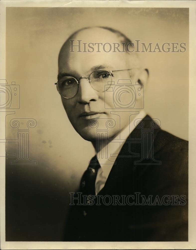 1938 Press Photo Frank J.Carr, Assistant to the Pres of American Steel Wire Comp - Historic Images