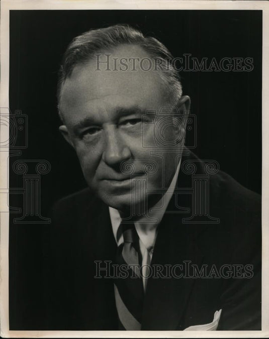 1957 Press Photo Donald W. Hornbeck Attorney Businessman & Civic Leader - Historic Images