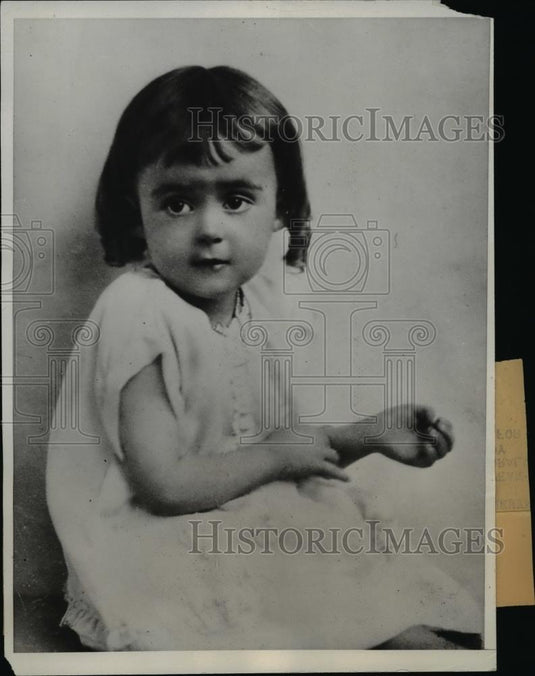 1933 Press Photo Mrs Marie Kennedy daughter June drowned by her mom - nee85977 - Historic Images