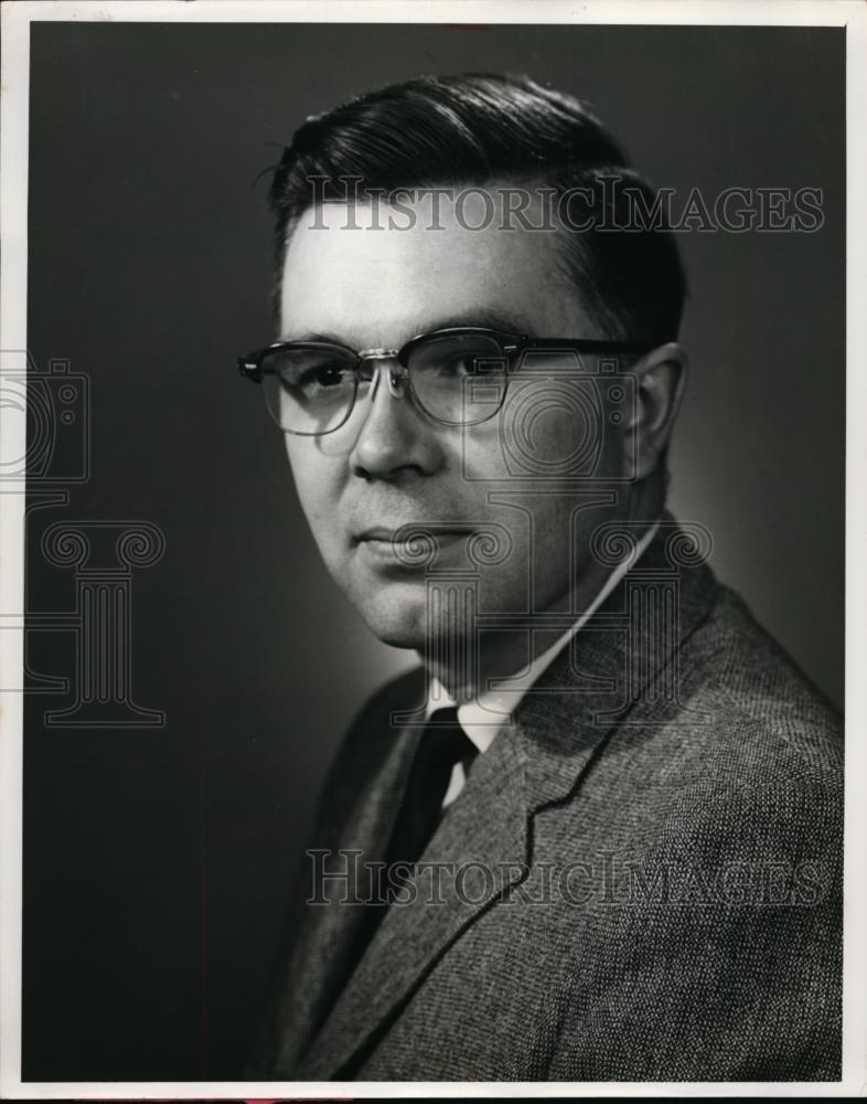 1955 Press Photo Donald N Frey in business suit - nee87764 - Historic Images