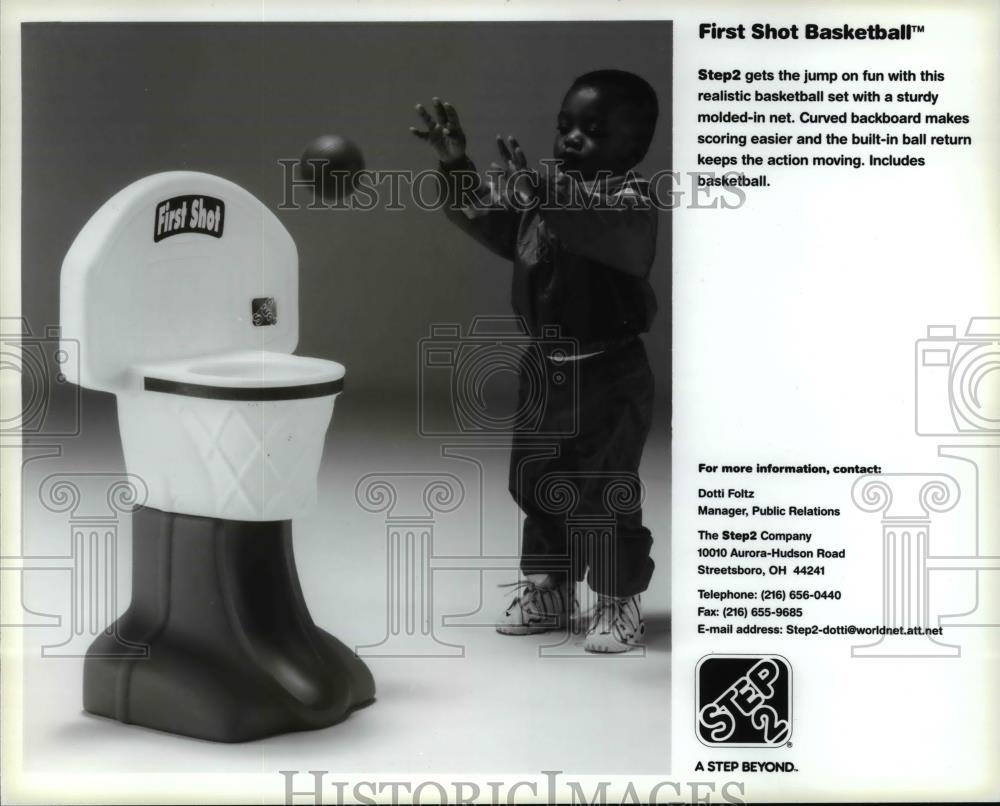 1997 Press Photo The basketball set toy for little boys - cva79818 - Historic Images