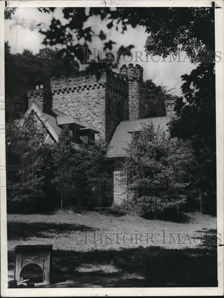1989 Press Photo The Squill&#39;s Castle in North Chagrin Reservation - cva86698 - Historic Images