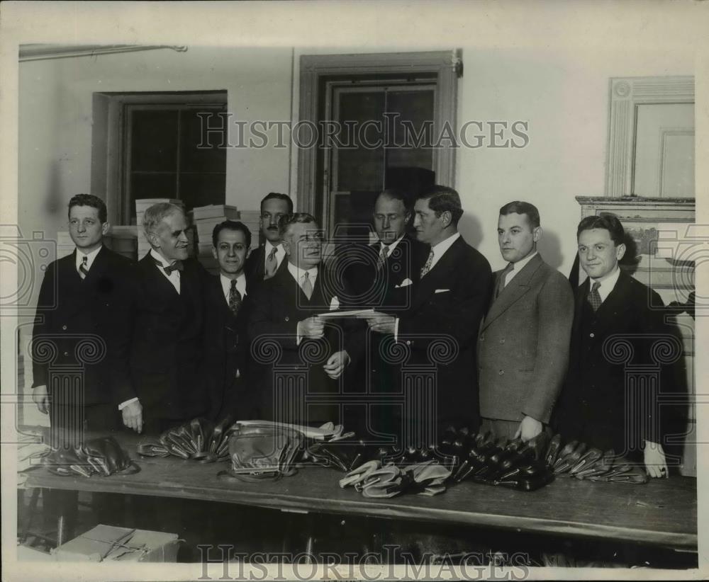 1929 Press Photo Marshall Stillman Movement Inc. supplying convicts with jobs. - Historic Images