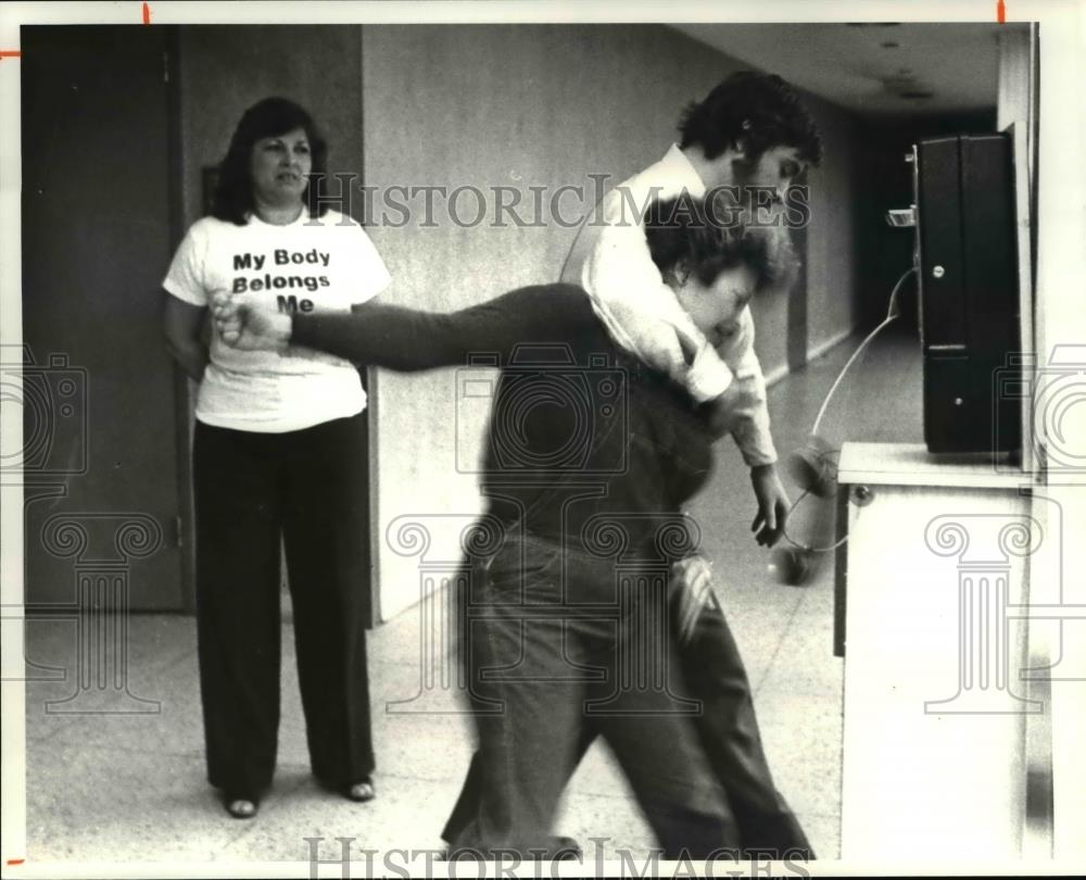 1981 Press Photo Rape Crisis Center demonstration - cva75427 - Historic Images