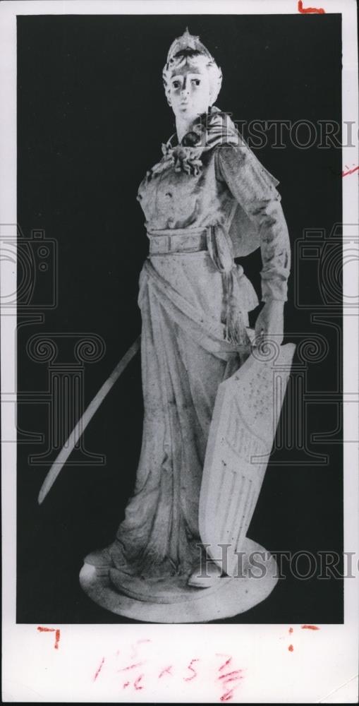 1959 Press Photo The Statue at the Soldiers and Sailors Monument - cva92943 - Historic Images