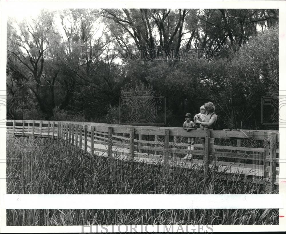 1983 Press Photo  Shaker Lakes Regional Nature Center - cva76586 - Historic Images