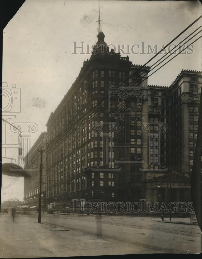 1913 Press Photo Schofield &amp; Rose Buildings - cva82868 - Historic Images