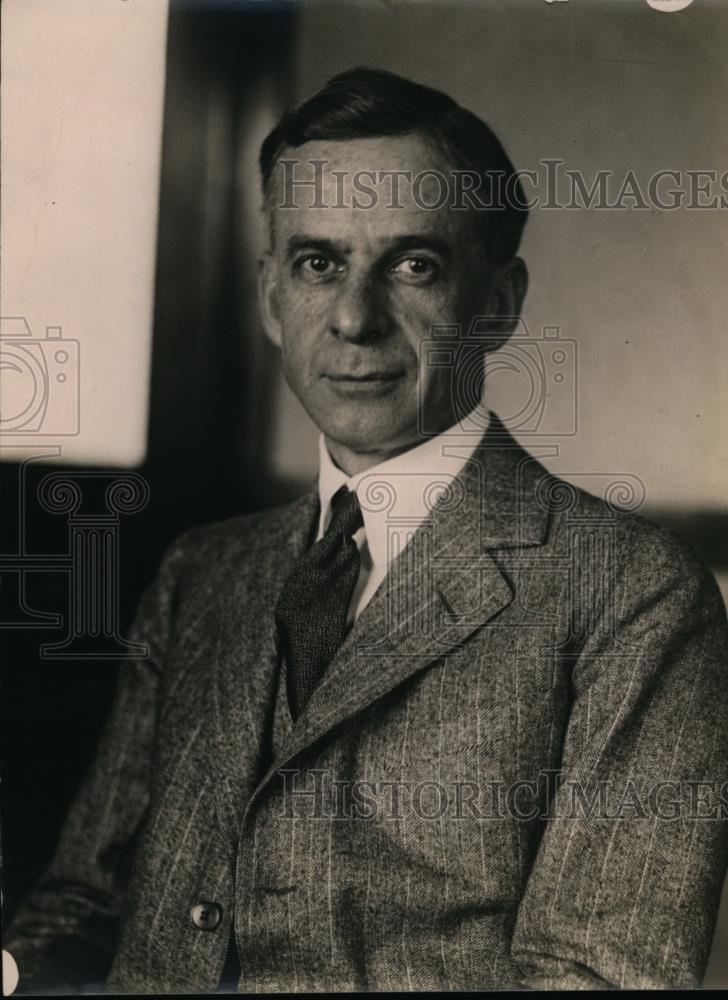 1921 Press Photo Nelson B Gaskill of NJ Chairman of Federal Trade Commission - Historic Images
