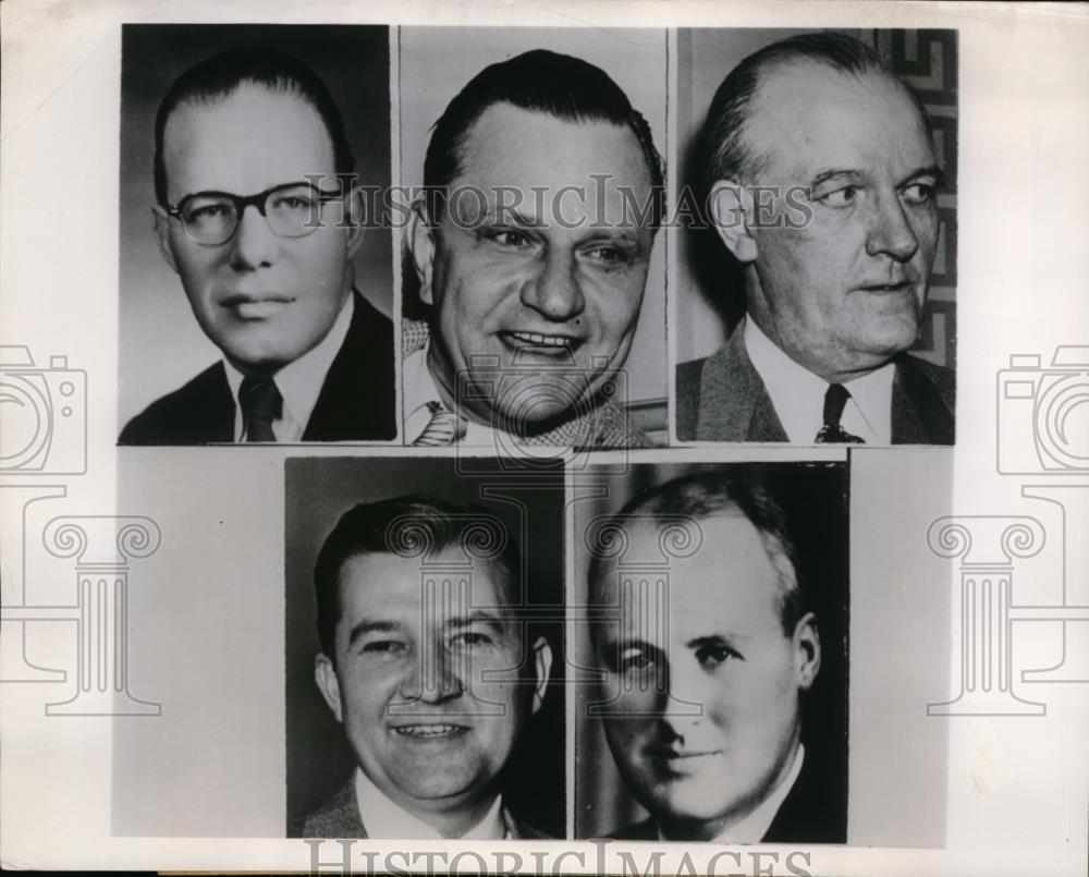 1954 Press Photo Members of the House of Representatives shot from gallery - Historic Images