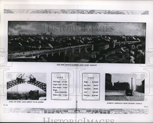 1960 Press Photo Bridges of Cleveland & Cuyahoga County - cva85148 - Historic Images