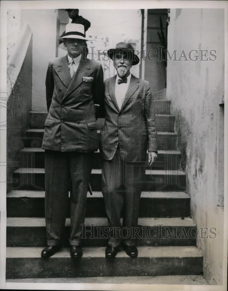 1938 Press Photo Montagu Norman Governor of Bank of England - nee87504 - Historic Images