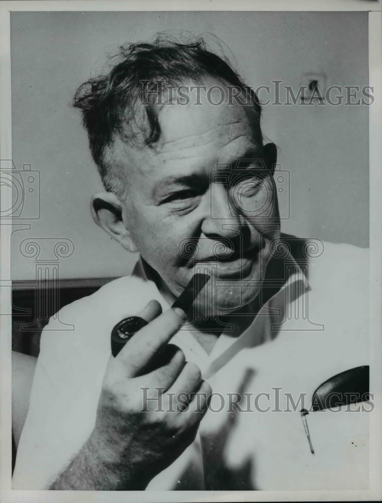 1961 Press Photo Joe Brand, Prosecution witness in Eichmann Case - nee86123 - Historic Images