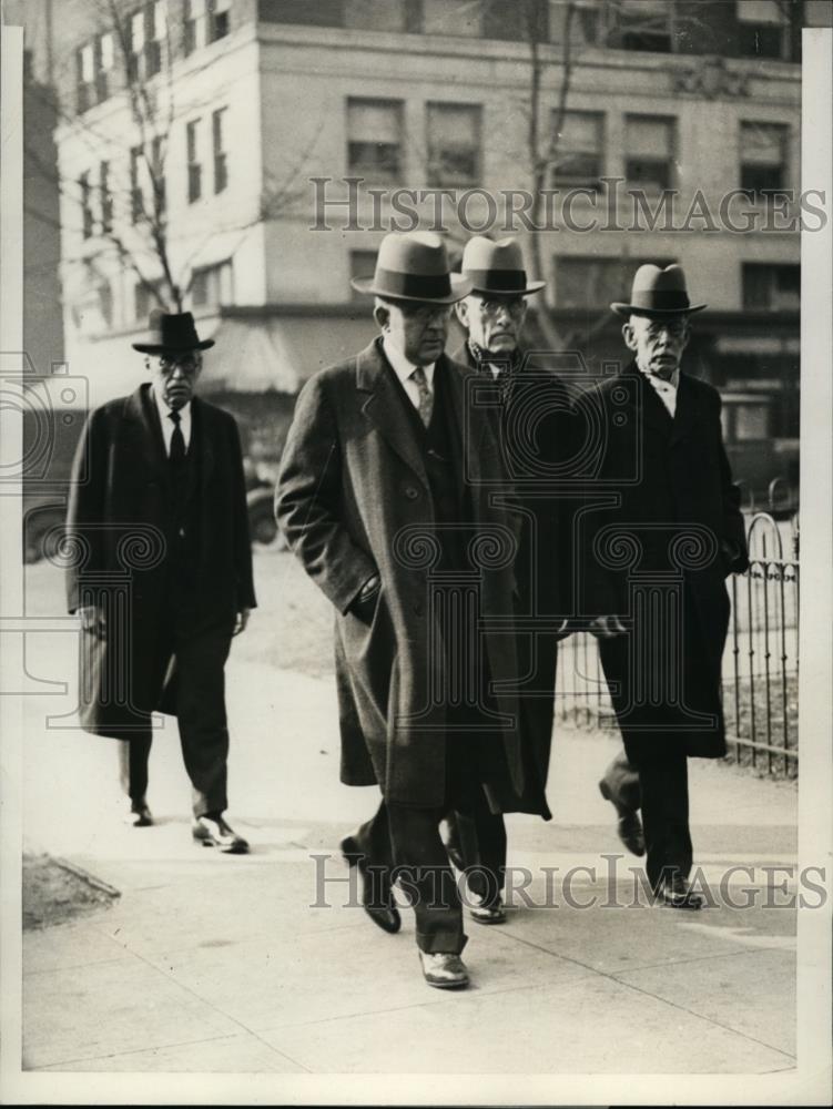 1931 Press Photo Men that are Prosecuting Bishop James Cannon Jr. at Mt Vernon - Historic Images