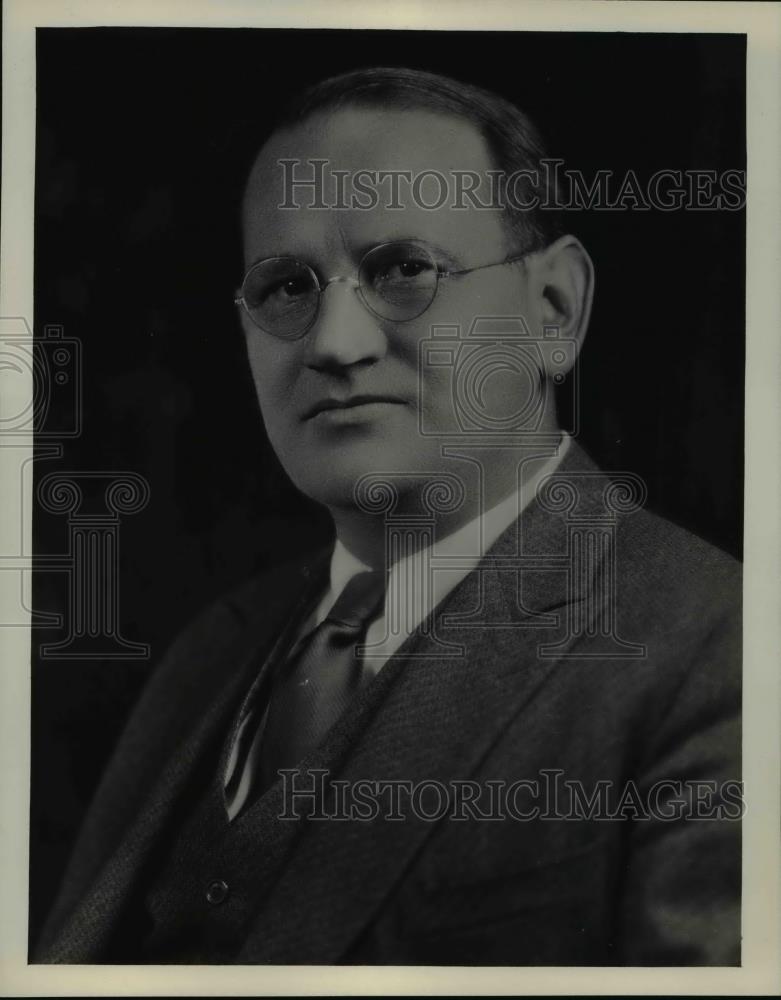 1933 Press Photo S.M. Jett, Secretary - nee85831 - Historic Images