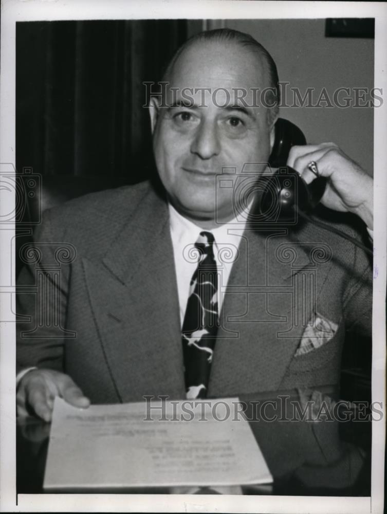 1945 Press Photo Irwin Steingut Brooklyn Assembly minority leader - nee88464 - Historic Images