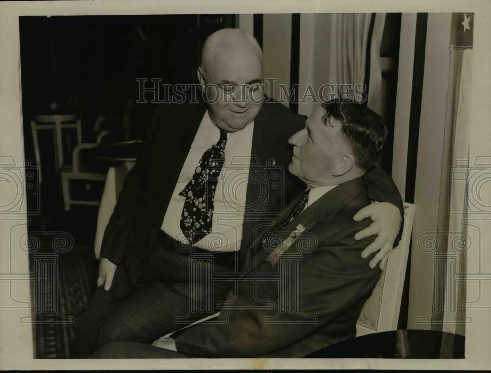 1937 Press Photo MD Governor Harry Nice & Puerto Rico Governor Blanton Winship - Historic Images