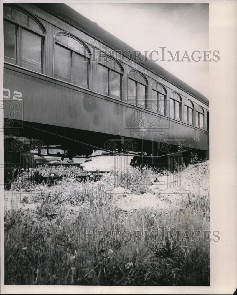 1947 Press Photo Pacific Great Eastern Railway in British Columbia - orb28509 - Historic Images