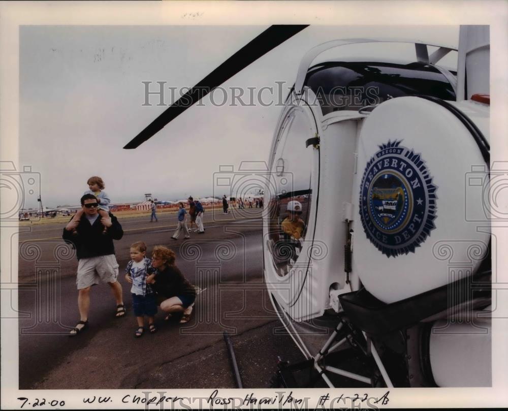 2000 Press Photo Helicopter - orb15777 - Historic Images