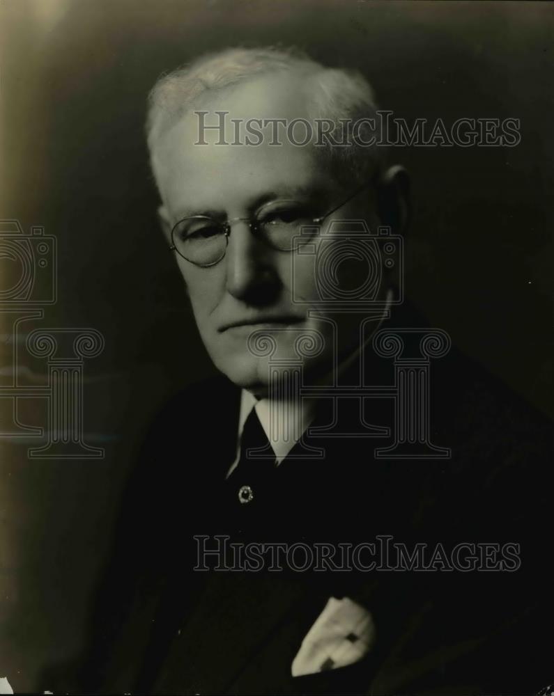 1936 Press Photo Thomas A. Livesley, Democrat, Elected to One of Marion County&#39;s - Historic Images