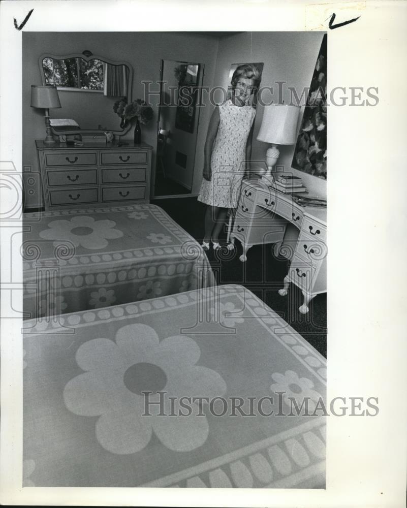 1970 Press Photo Interior of the St Helen's Hall - orb28564 - Historic Images