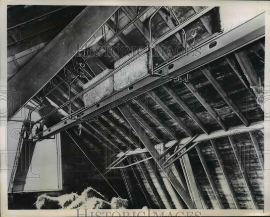 1957 Press Photo Farm Automation - nee90620 - Historic Images