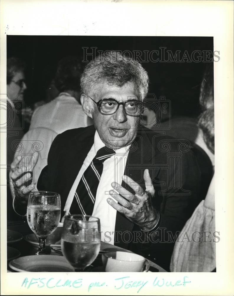 1979 Press Photo Jerry Wurf, Union Leader - ora95976 - Historic Images
