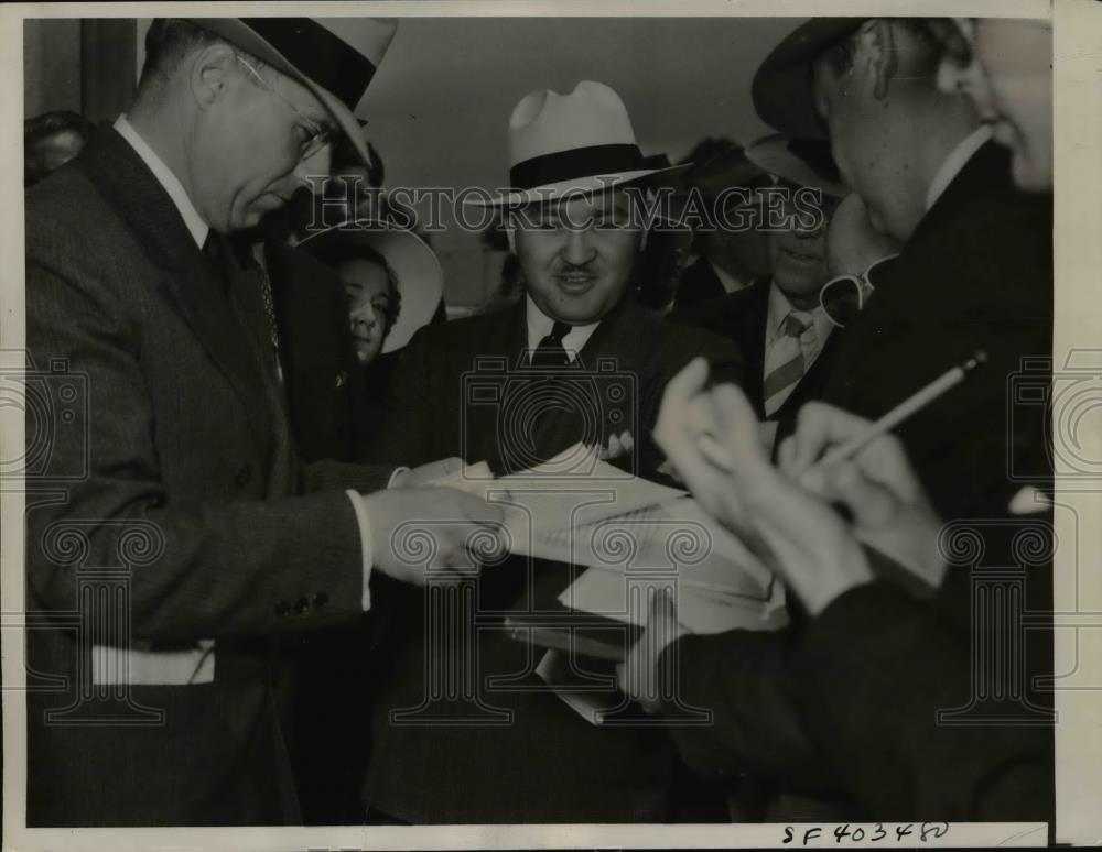 1937 Press Photo St Mary&#39;s College sold at auction, Gerald Levin, Sylow Perkin - Historic Images