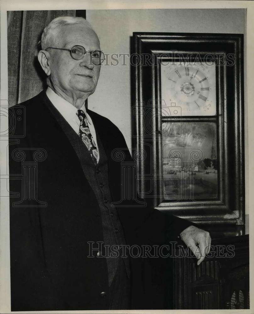 1948 Press Photo John F. Steiwer Celebrates 92nd Birthday - ora85701 - Historic Images