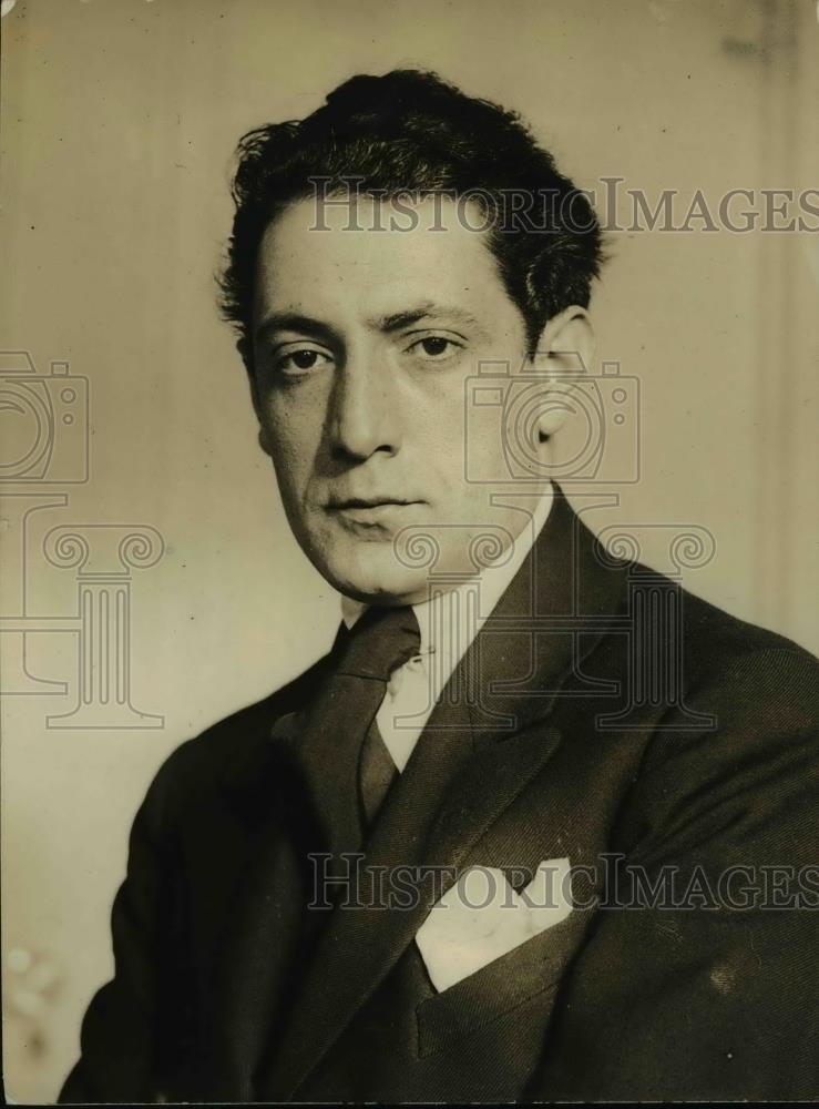 1922 Press Photo Slobadan Godjavanao attache of the Legation of Serbs - Historic Images