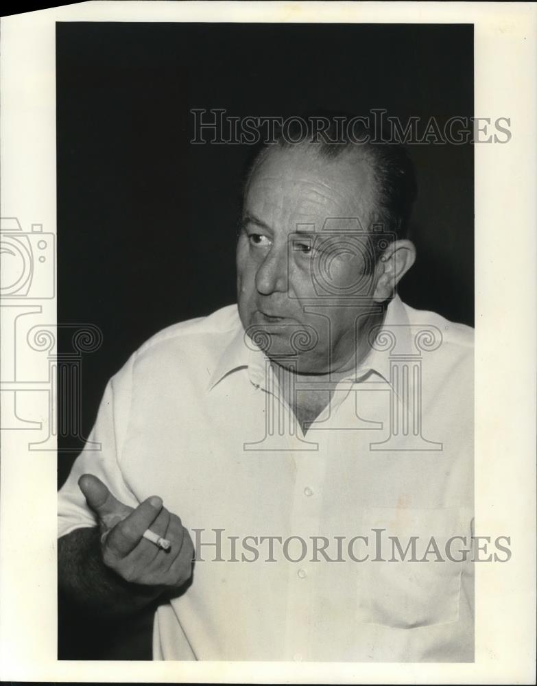 1988 Press Photo Mel Schoppert, Union's International Vice President - ora81409 - Historic Images