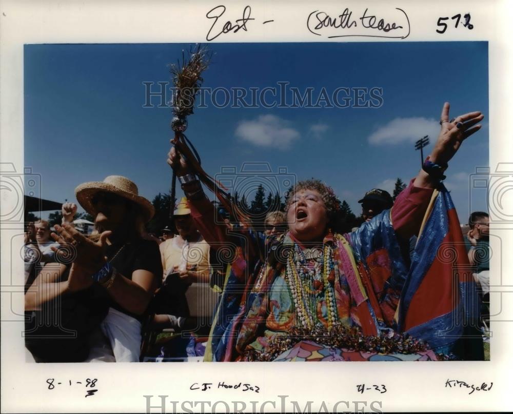 1998 Press Photo During the Mount Hood Festival of Jazz - ora93595 - Historic Images