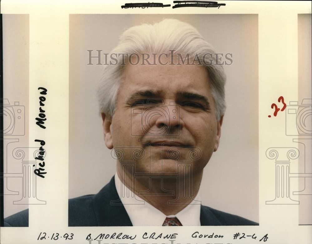 1993 Press Photo Richard Morrow ora60729 Historic Images