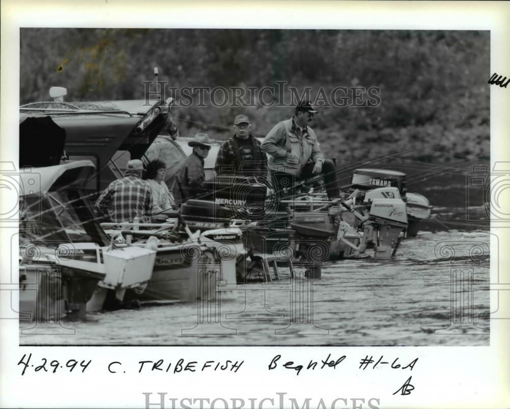 1994 Press Photo Fishing - orb15574 - Historic Images