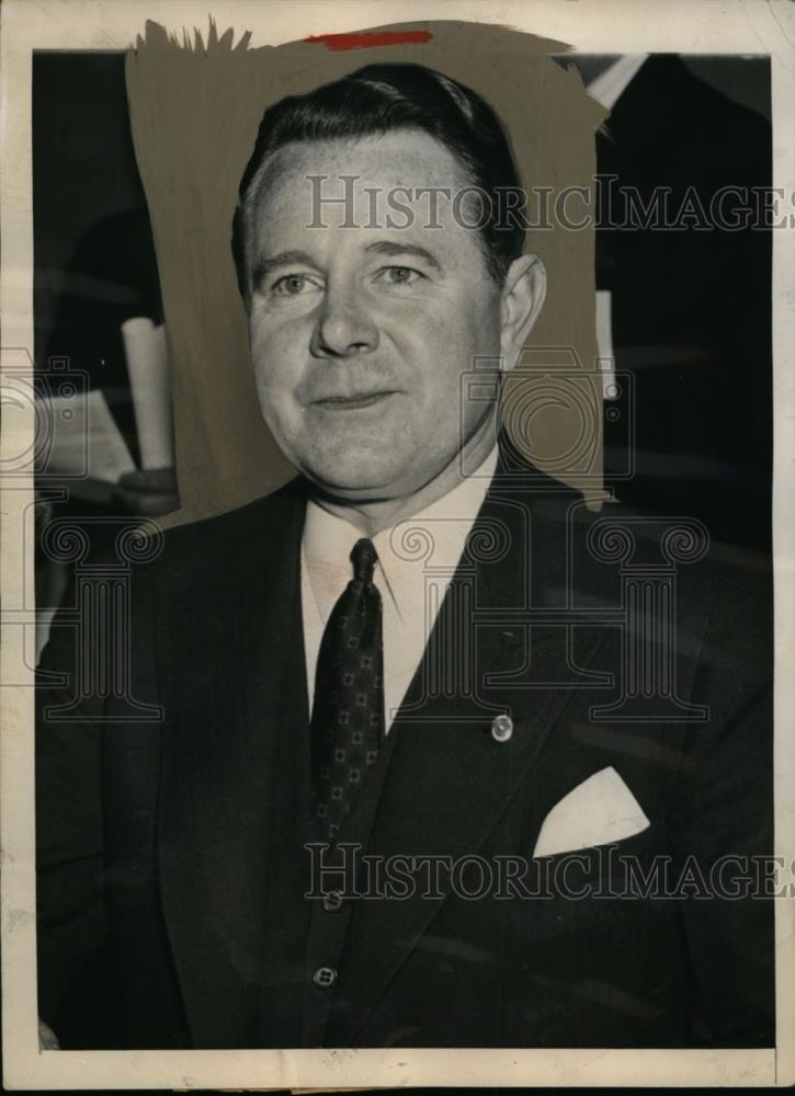 1940 Press Photo John K Sullivan new assistant Treasury Secretary - nee88677 - Historic Images