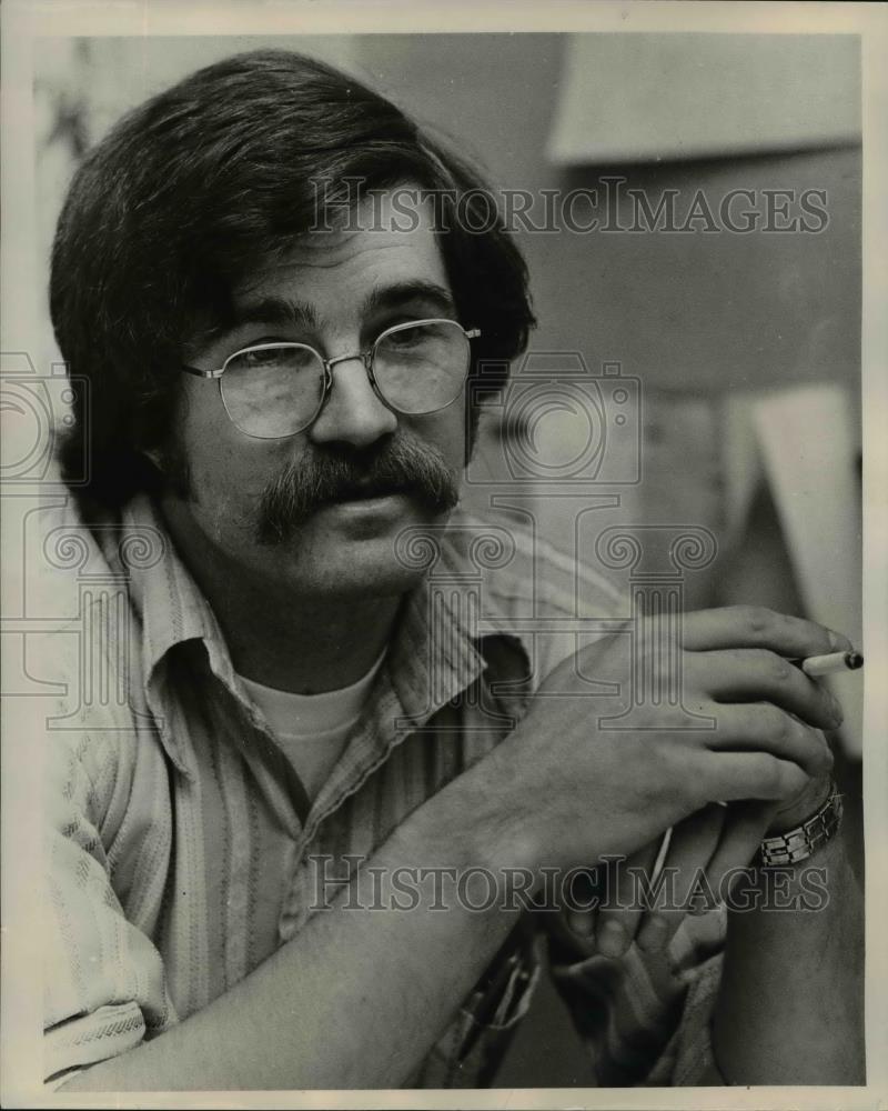 1973 Press Photo POA Business Manager Dick Williams - orb00079 - Historic Images