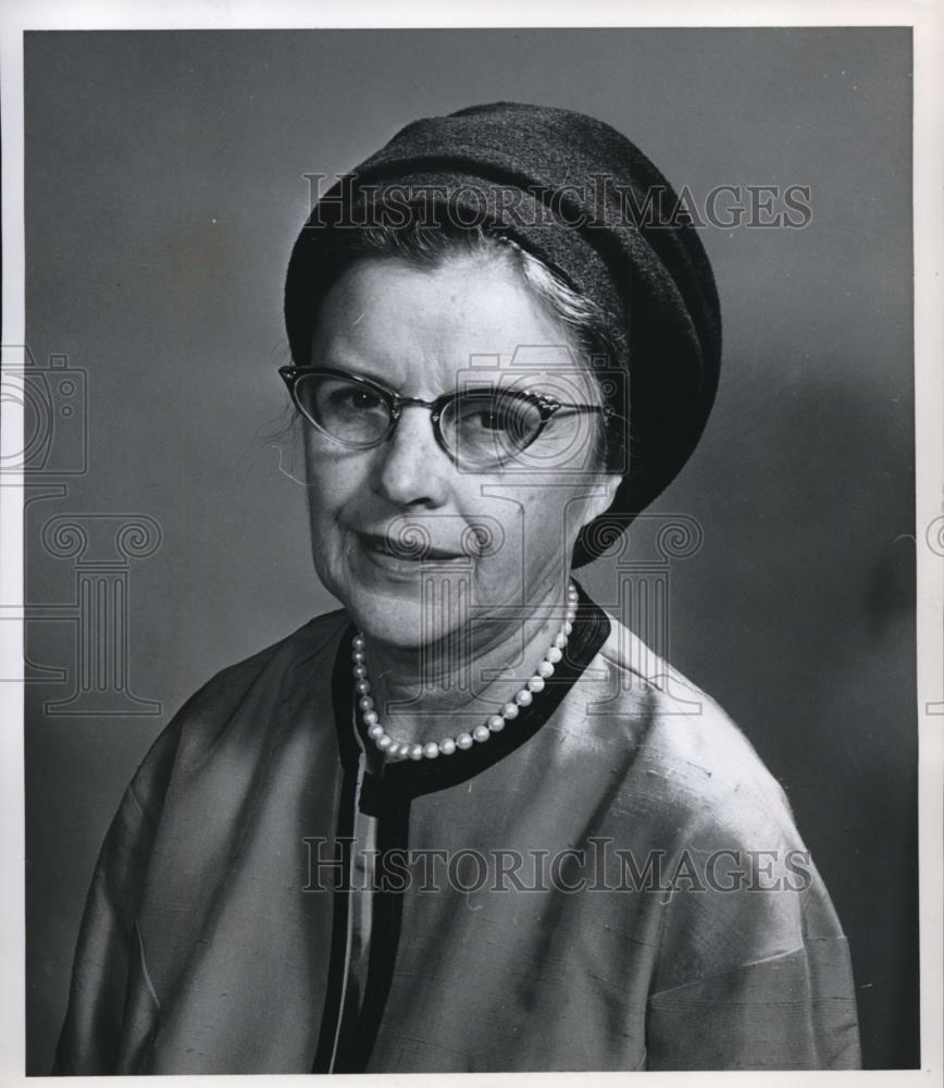 1964 Press Photo Mrs. Gladys Oakes Philpott International Development - ora68937 - Historic Images