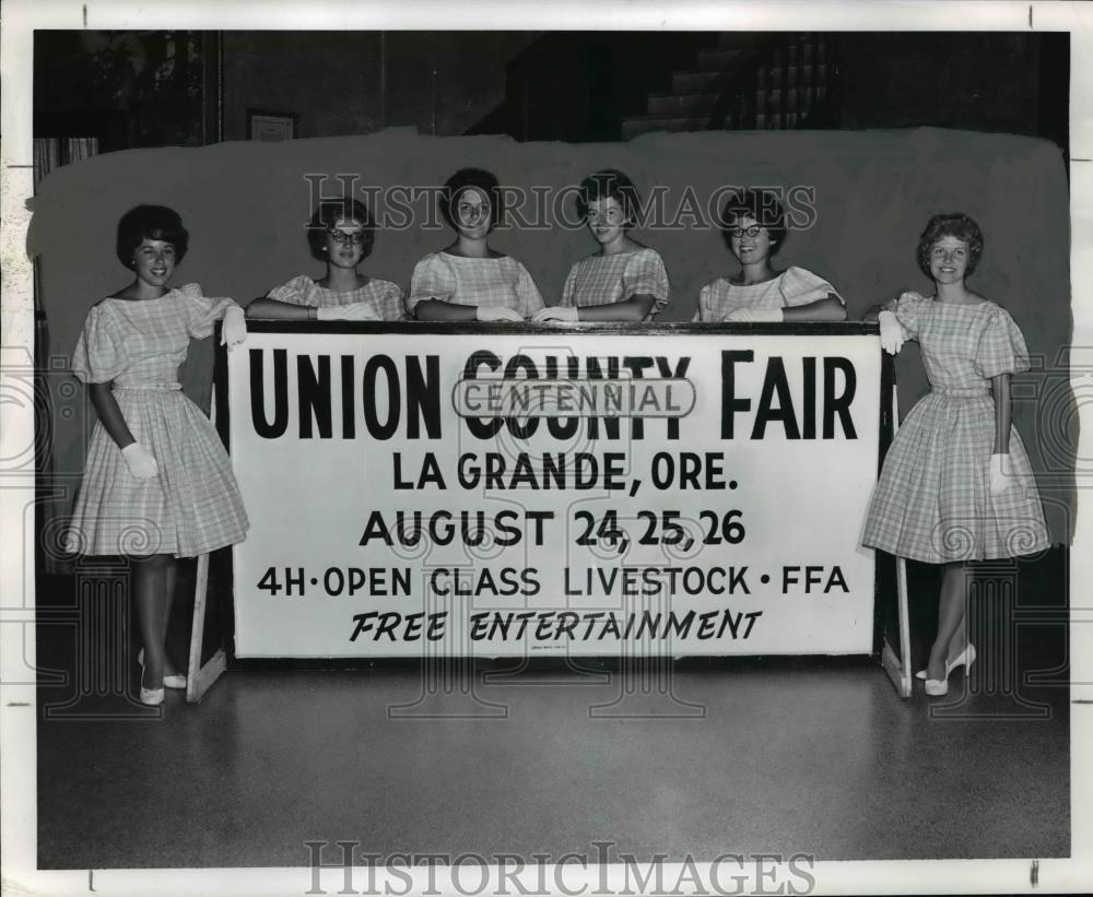Press Photo Union County Fair, Oregon - orb62594 - Historic Images