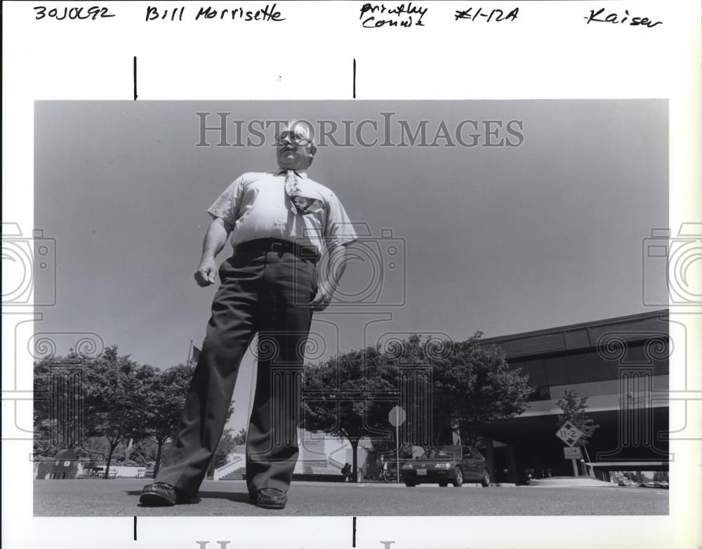 1992 Press Photo Bill Morrisette Mayor of Springfield - ora60768 - Historic Images