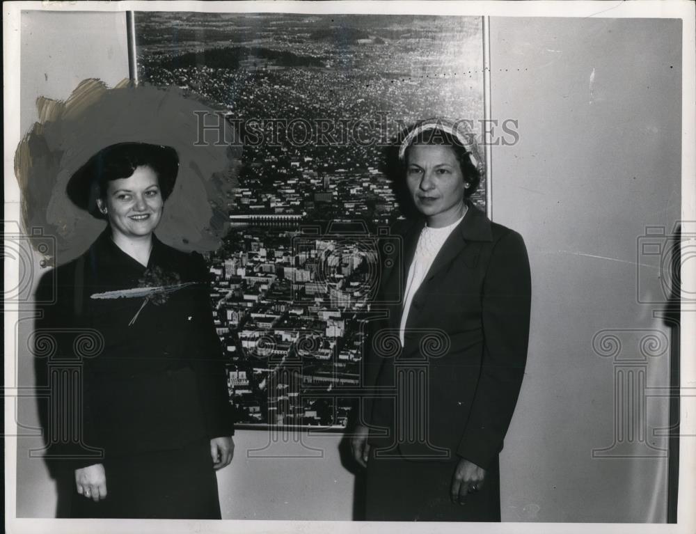 1950 Press Photo Miss Marian Nylsen Home Economist - ora66481 - Historic Images
