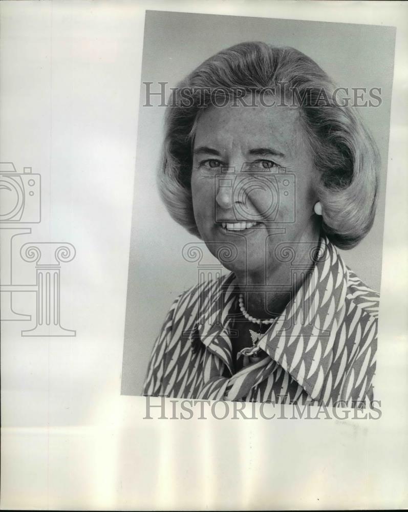 1976 Press Photo Jean Zehner, VP of consumer affairs for May Department Stores - Historic Images