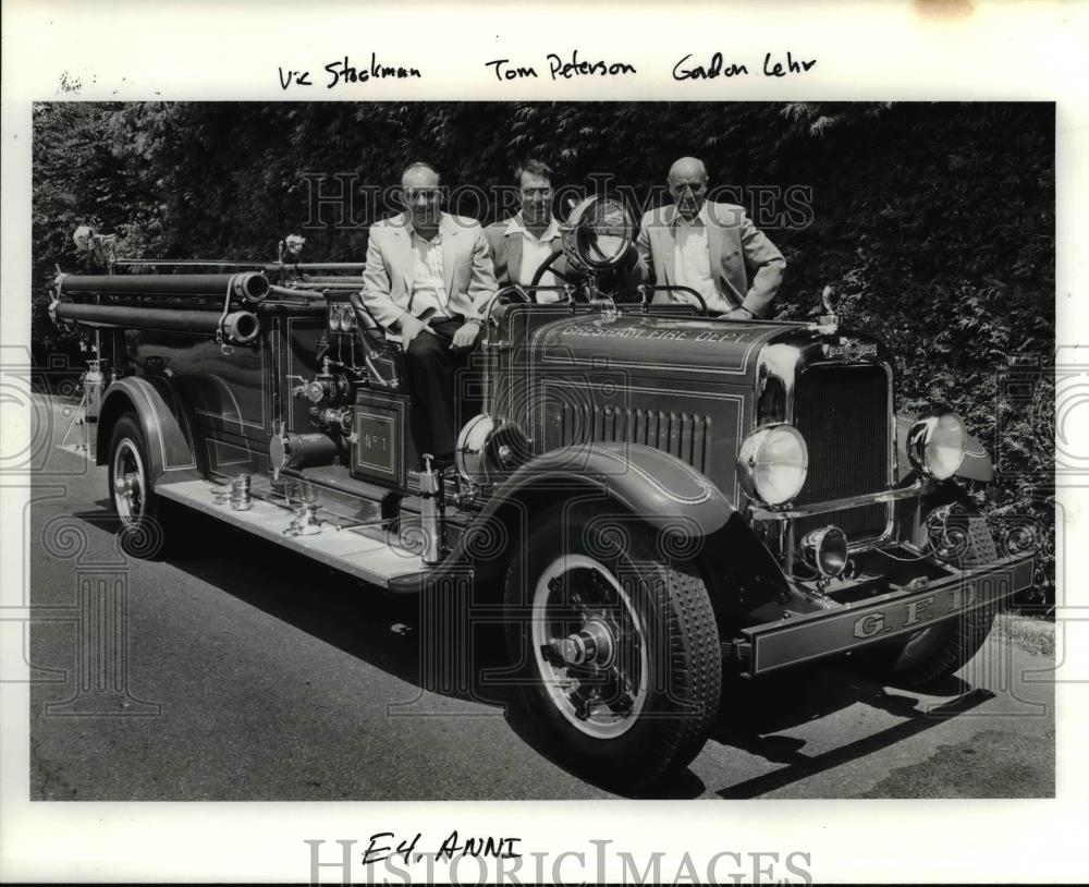 Historic fire truck restored and ready to roll