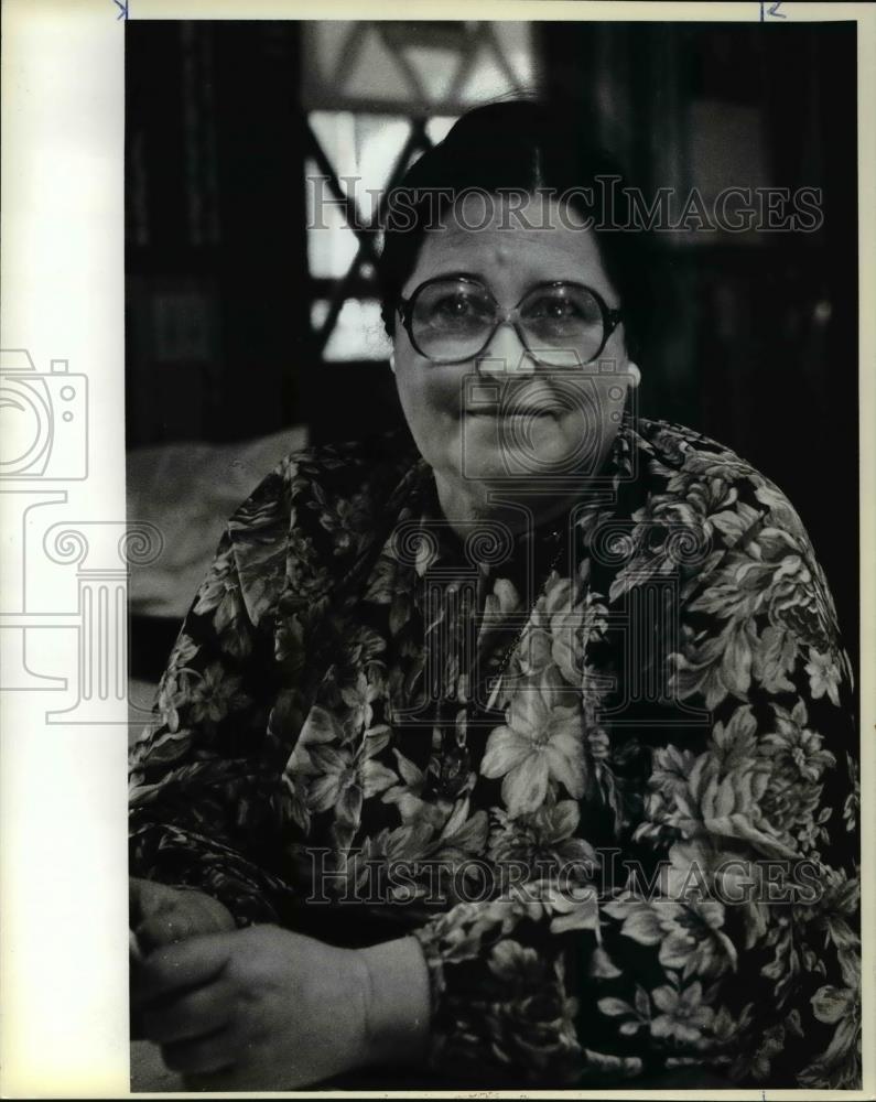 1981 Press Photo Mary Sharp Molalla ora88592 Historic Images