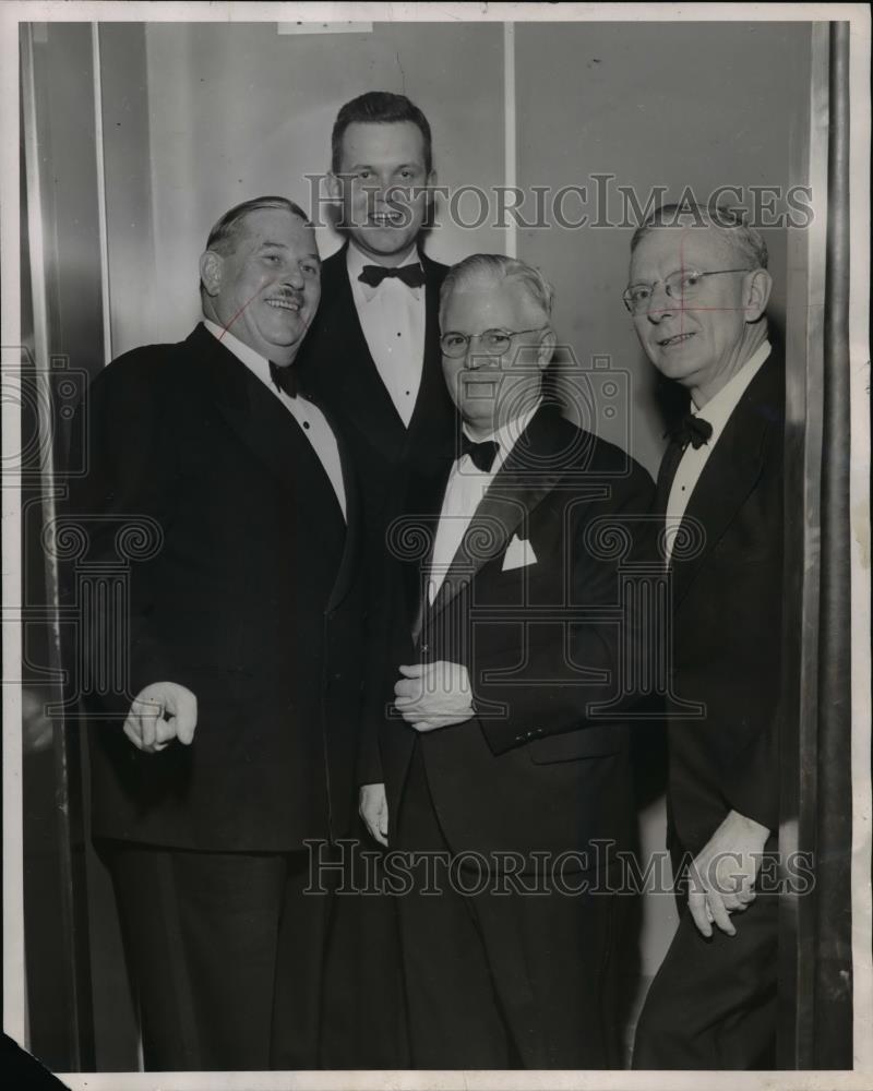 1946 Press Photo Officers of the University Club - ora86097 - Historic Images
