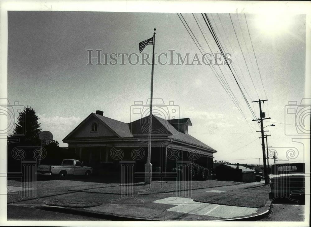 1980 Press Photo New Fire Station - orb71884 - Historic Images
